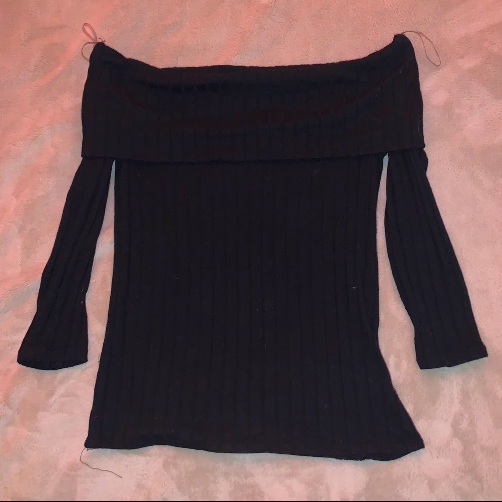 Fashion Nova Off the Shoulder Sweater (M)